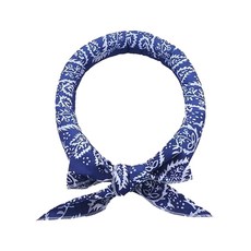 코멧 냉동 아이스 넥 스카프 목 손목 발목, 블루, 3개