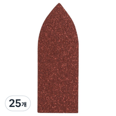 보쉬 샌딩 핑거 페이퍼 P80 2609256A38, 25개