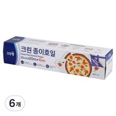 크린랩 크린 종이호일, 6개, 1개입, 30m