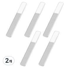 Nalli Sisters 亮光指甲修整美甲銼刀 5入, 2個, 透明