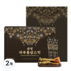 SAMSUNG PHARM 每日紅蔘濃縮飲隨身包 30條入+提袋, 2個, 300g