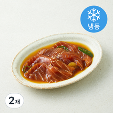 지금바다 연어장 (냉동), 400g, 2개