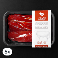 참연담소 국내산 소고기 사태 2등급 국거리용 (냉장), 5개, 300g