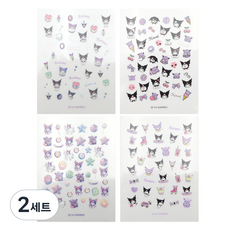 beautyhome 三麗鷗 酷洛米 美甲貼 4件組, 2個, 混合色