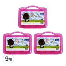 ARTMORE 蠟筆 女童, 9個, 36色