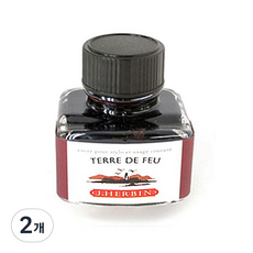 제이허빈 만년필 칼라잉크 30ml, 테르드페어/웜브라은 47, 2개