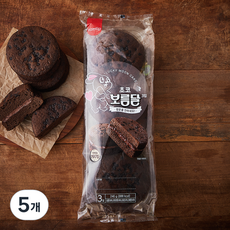 삼립 초코 보름달 빵, 80g, 3개입, 5개