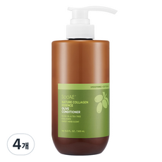 네이처 콜라겐 올리브 헤어 컨디셔너, 500ml, 4개