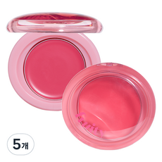 에뛰드 프루티 립앤치크 블러밤, 5개, 05 통통 라즈베리