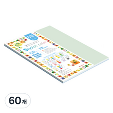 종이문화 스타일리쉬 얇은 혼합색지 120g 06 SN Blue Tone, 8절, 60개