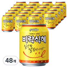 팔도 비락식혜, 238ml, 48개