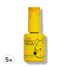 DGEL 小熊維尼美甲封層膠, 透明, 18ml, 5個