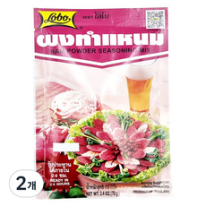 LOBO 남 파우더 시즈닝 믹스, 70g, 2개