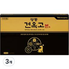 견옥고 강아지 본 트릿형 영양제, 30회분, 종합영양제, 3개