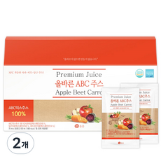 올즙 올바른 ABC 주스, 2.1L, 2개