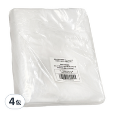 其他 PE塑膠袋 1100 x 1000 x 0.3mm 超大尺寸 堅韌耐用 居家辦公收納必備, 10個, 4包