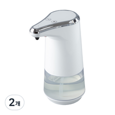 아띠홈 프리미엄 핸드워시 오토 디스펜서 350ml, 화이트, 2개