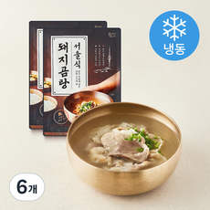 윙잇 서울식 돼지곰탕 (냉동), 500g, 6개