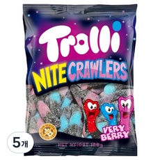 Trolli Night Crawler 綜合莓果, 5個, 100g
