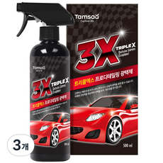 탐사 트리플엑스 광택제, 3개, 500ml