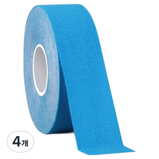 PAL-E 스포츠 테이프 연파랑 2.5cm x 5m, 4개, 1개입