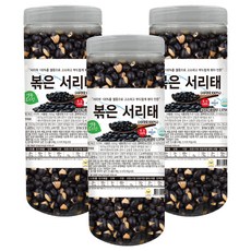 DGFARM 韓國產熱風焙炒黑豆 整顆, 500g, 3罐