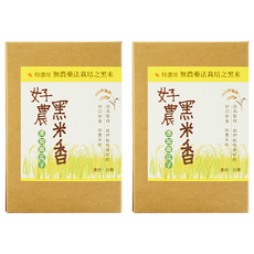 好日好食 好農黑米香, 添加南瓜子, SGS檢驗, 自然農法栽種, 115g, 2盒