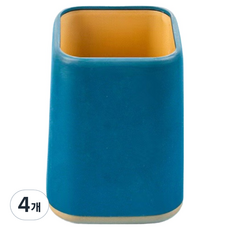 KODACHIEF 데스크정리함 41타입 7 x 10 x 7 cm, 블루, 4개