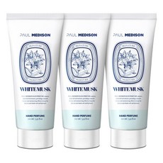 PAUL MEDISON 香氛護手霜 白麝香, 100ml, 3個