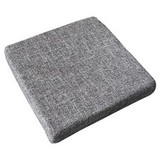 德利生活 高密度海綿墊40*40*5cm 灰色,1入 標準坐墊