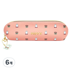 Aitobic 米菲圖案收納包, 蜜桃粉, 6個