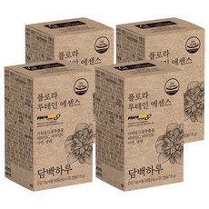 담백하루 플로라 루테인 에센스 DSM 플로라글로 비타민C 비타민E 아연 셀렌, 30정, 4개
