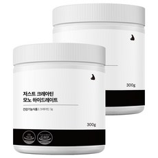 잠백이 저스트 크레아틴, 300g, 2개