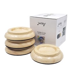 Weiden 鋼琴輪用防震隔音腳輪降噪墊 4入, 混合色, 4個