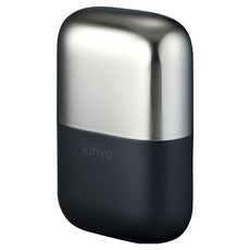 Kinyo 隨行率性雙刀頭刮鬍刀組 60 x 32 x 88mm 118g, KS-511, 黑色 + 銀色