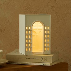 오아 미케 무드등 무선 충전식 감성 LED 인테리어 조명 수면등 취침등 수유등 램프, 화이트