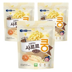 베베쿡 처음먹는 사르르쿵, 현미, 23g, 3개