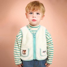 mollimelli 童款絨毛背心