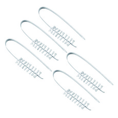 WELLTIUM 洗衣機內部縫隙清潔刷, 白色, 5個