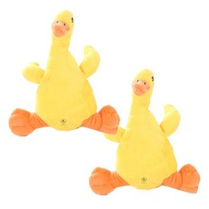 DING DONG PET 寵物巨型鴨子玩具, 混合色, 2個