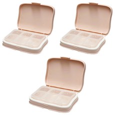 y522北歐色分隔藥盒, 3個