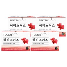 TEAZEN 茶禪 洛神花茶茶包, 1.8g, 20包, 4盒