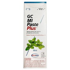 GC 而至 日本原裝 牙齒研磨乳膏含氟 薄荷, 40g, 1條