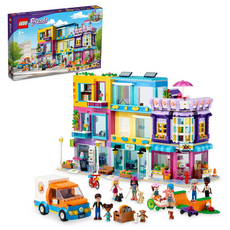 LEGO 樂高 Friends 系列 #41704 玩具 市中心大廈 附12個玩偶 1682片裝, 多色, 1盒
