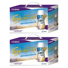 亞培 葡勝納 原味加纖維 糖尿病專用營養品，無膽固醇與反式脂肪，支持消化系統健康, 1.6L, 2盒