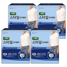 디펜드 남성용 스타일 언더웨어 성인기저귀 슬림, 대형, 9개입, 4개