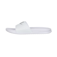 NIKE [] Benassi JDI 白色金屬銀 343881-102_Shoes_Slippers, 240, 白色+銀色