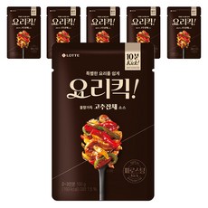 LOTTE 樂天 Kick辣椒雜菜醬包, 6個, 100g