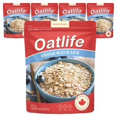 Dubo sikpum 加拿大即食燕麥片, 600g, 5個