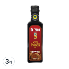 DE CECCO 得科 巴薩米克摩德納醋 5年產, 250ml, 3個